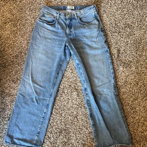 Agolde fusion mid-rise jeans